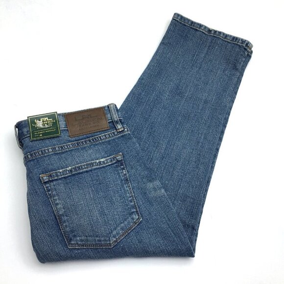 NEW Lauren Ralph Lauren Crop Jeans Classic Mid Calf Stretch size 4 - Picture 8 of 8